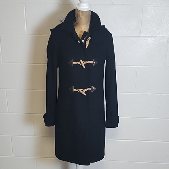 J. Crew Soft Melton Wool Lined Jacket Coastal Coat - Picture 14 of 14